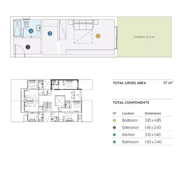 Unit floor plan image