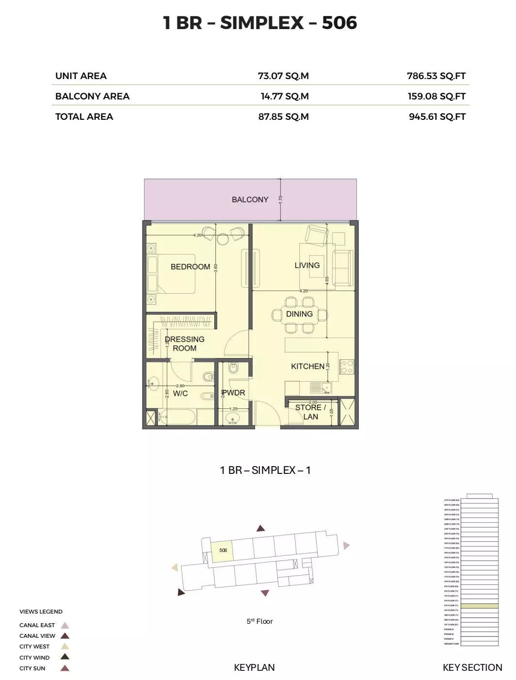 Unit floor plan image