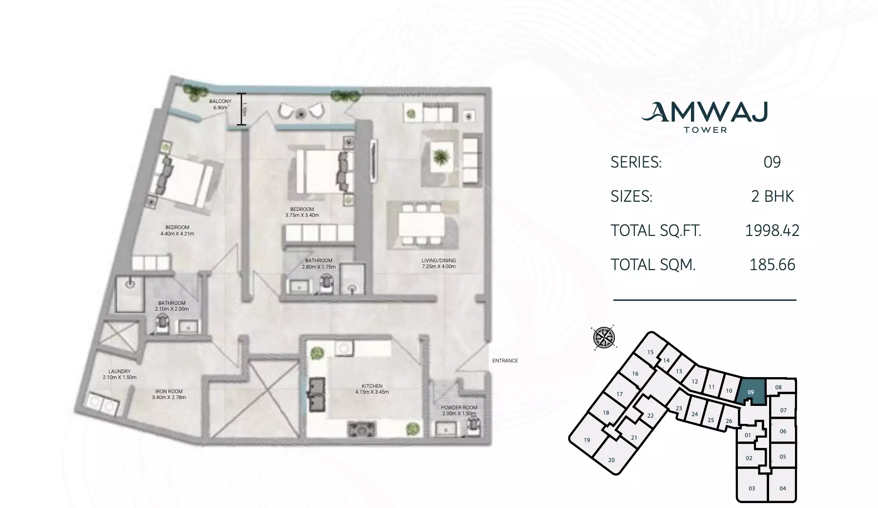 Unit floor plan image