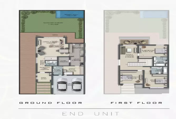 Paradise Hills — 3BR floor plan