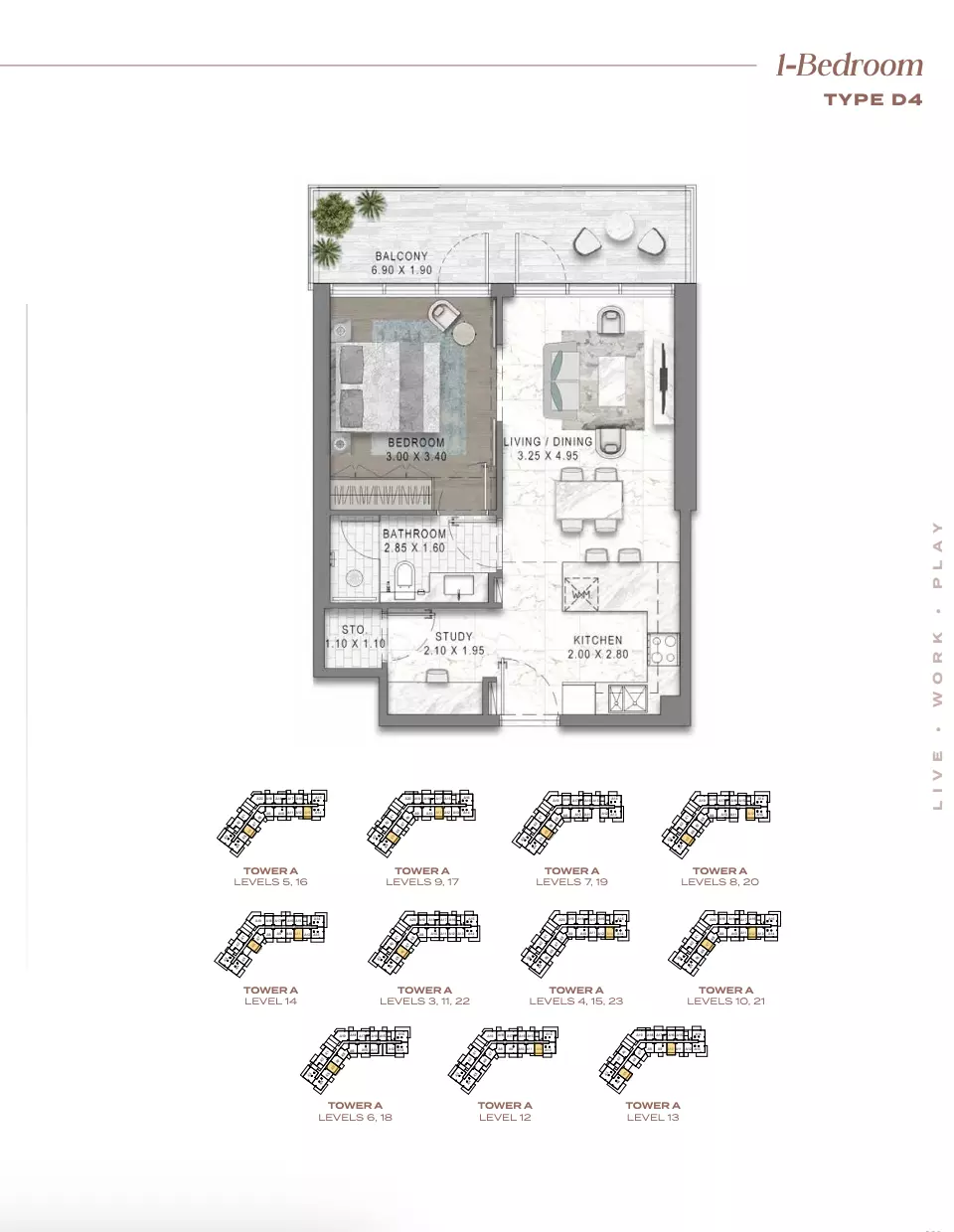 Unit floor plan image