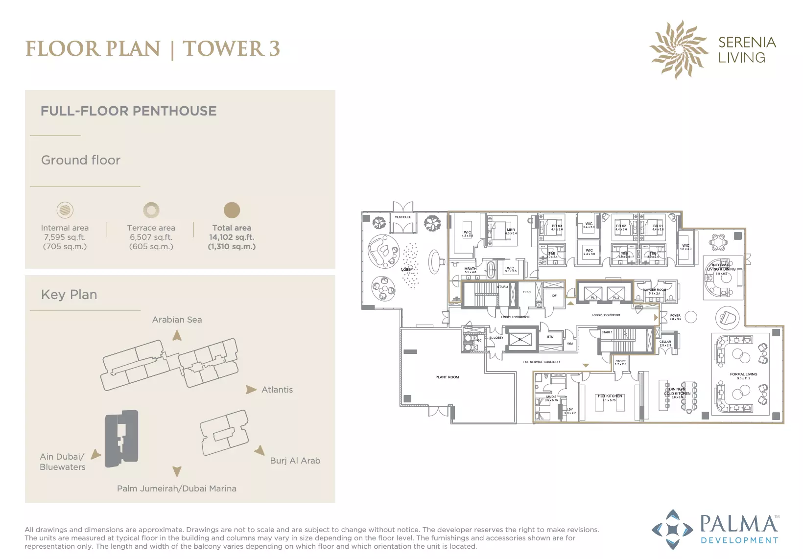 Serenia Living - T3-1 Floor Plan
