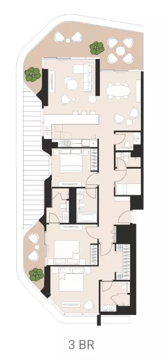 Unit floor plan image