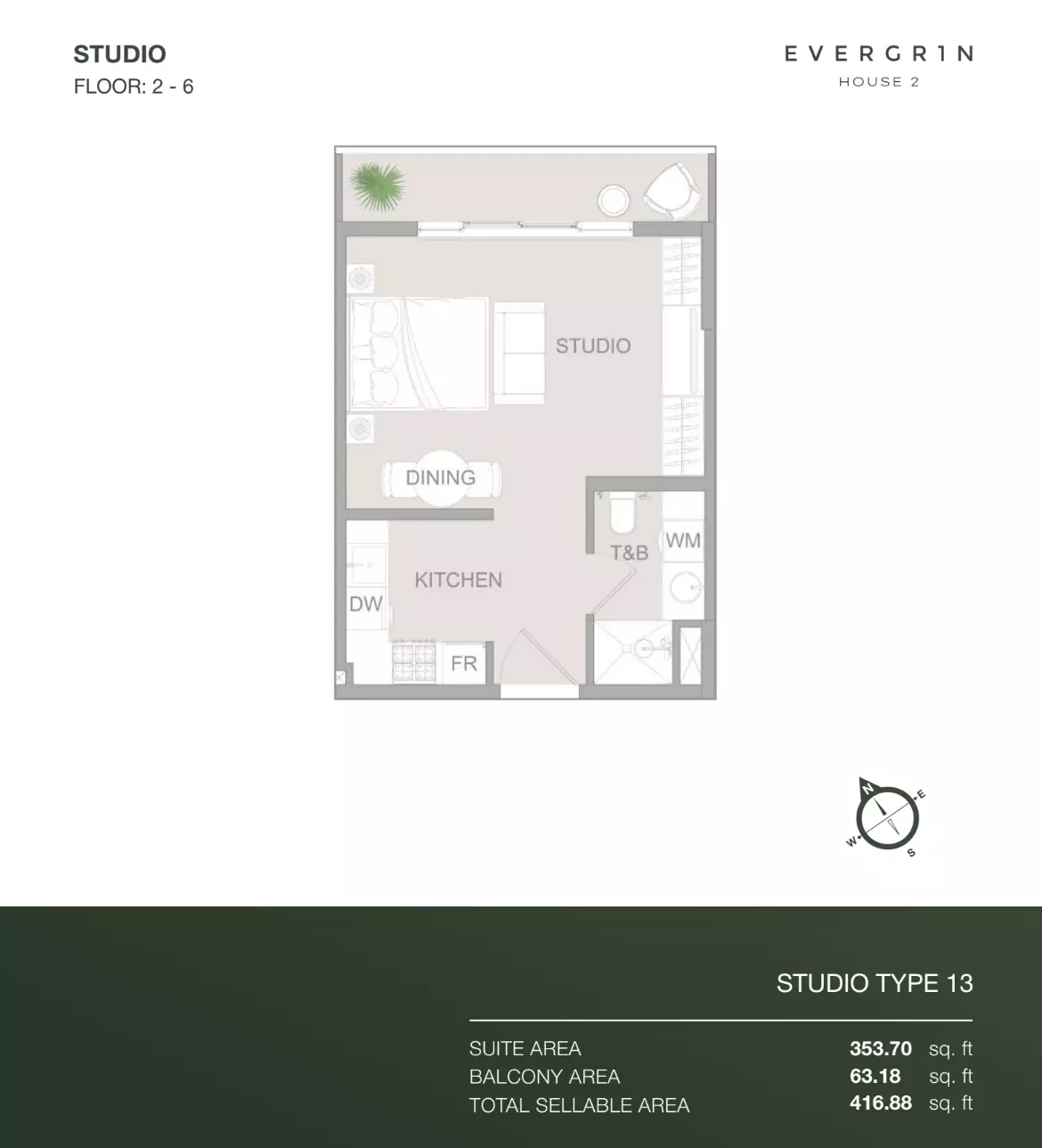 Unit floor plan image