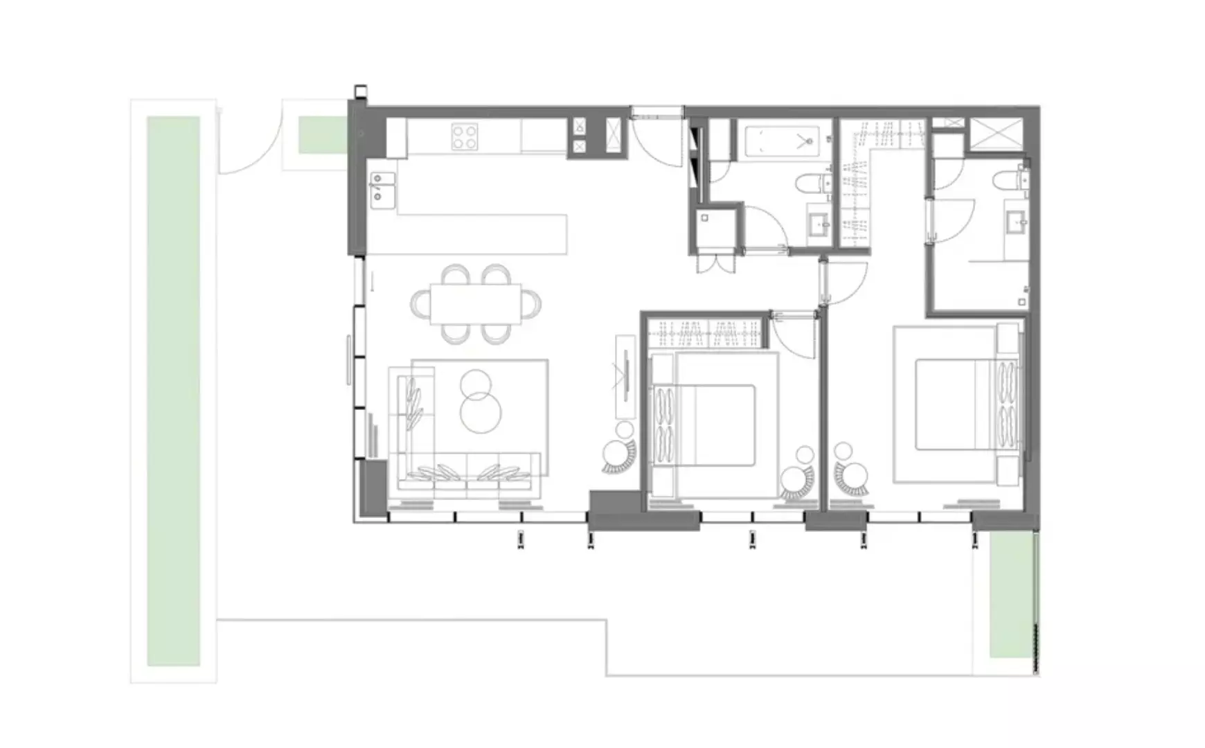 Unit floor plan image
