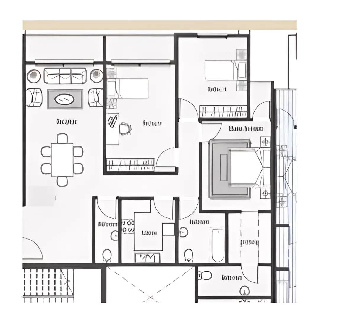 Unit floor plan image
