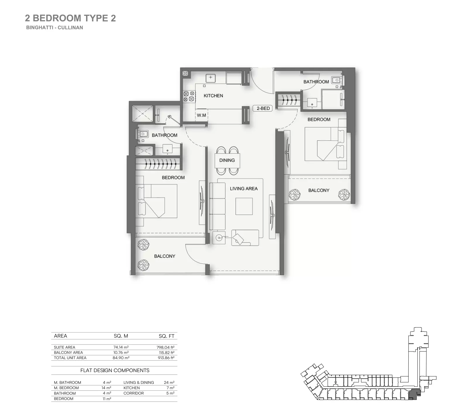 Unit floor plan image