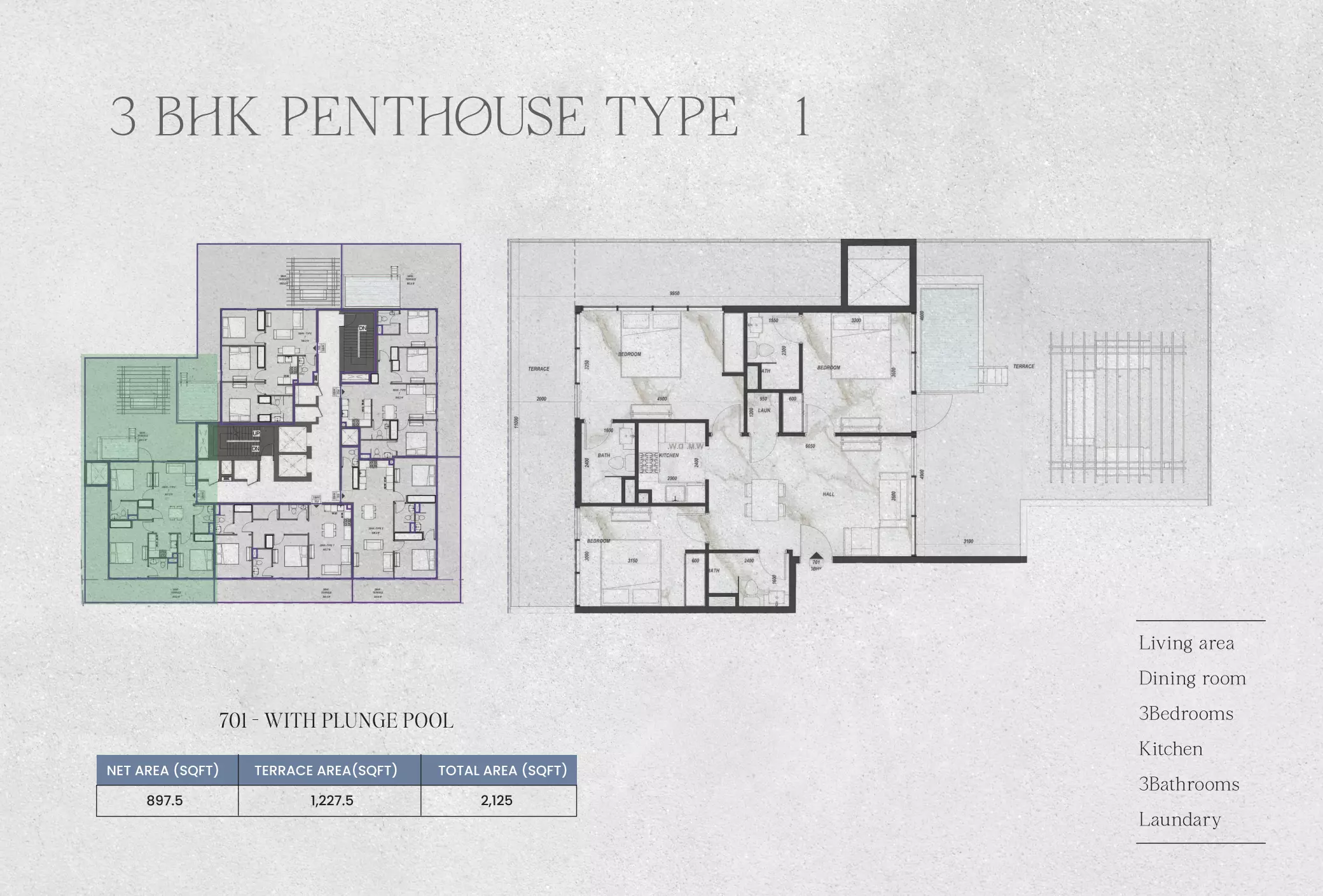 صورة مخطط ارضية الوحدة