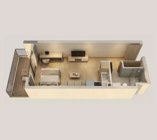 صورة مخطط ارضية الوحدة