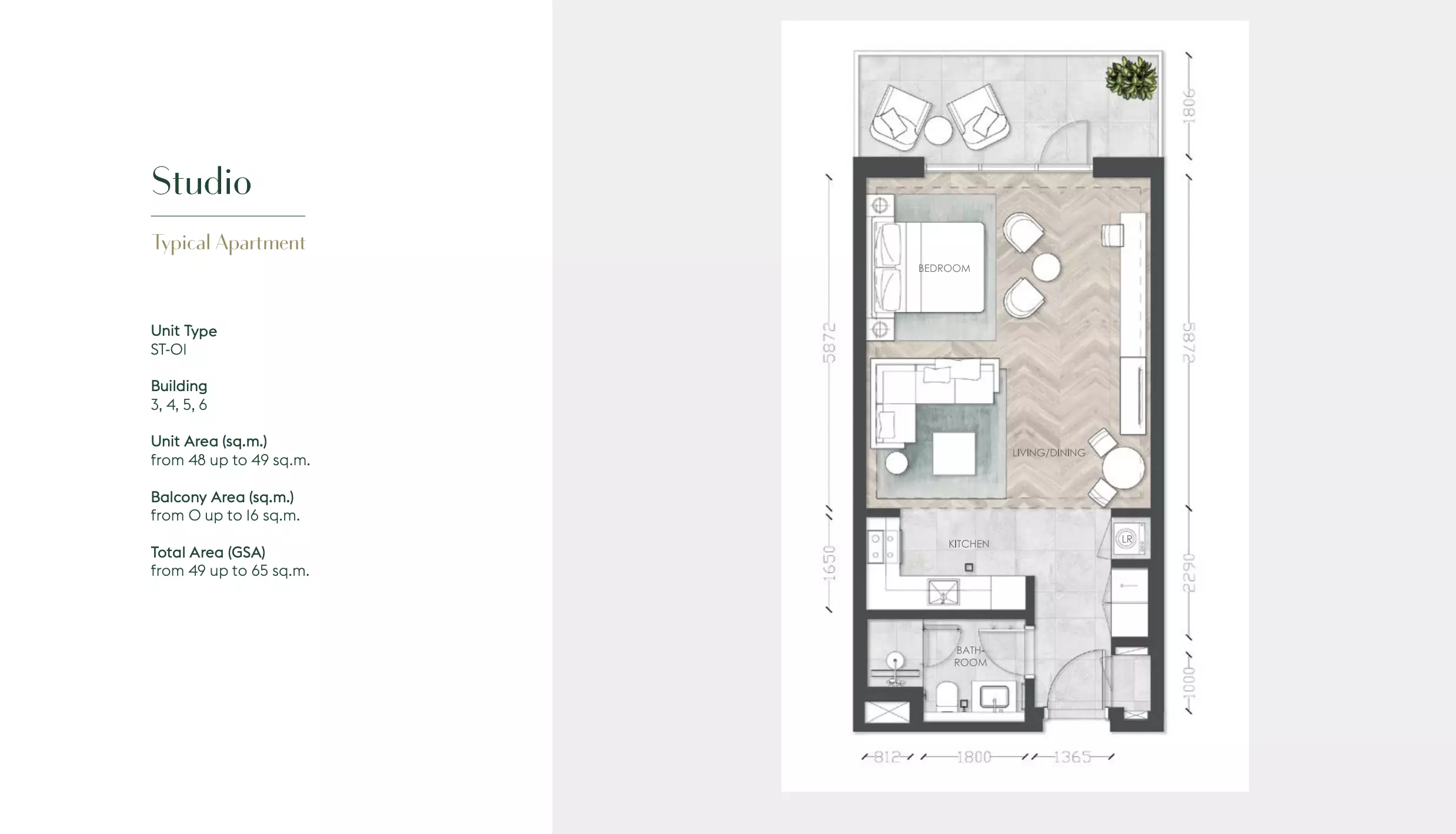 Unit floor plan image