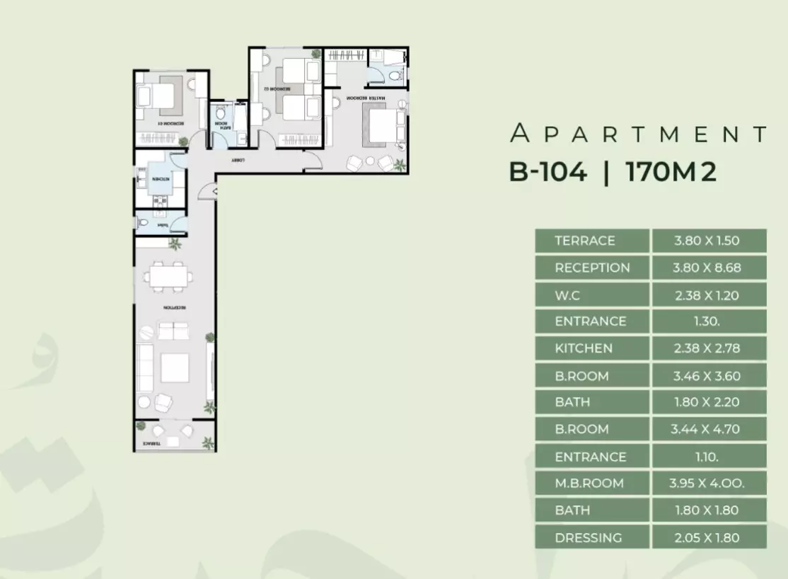 صورة مخطط ارضية الوحدة