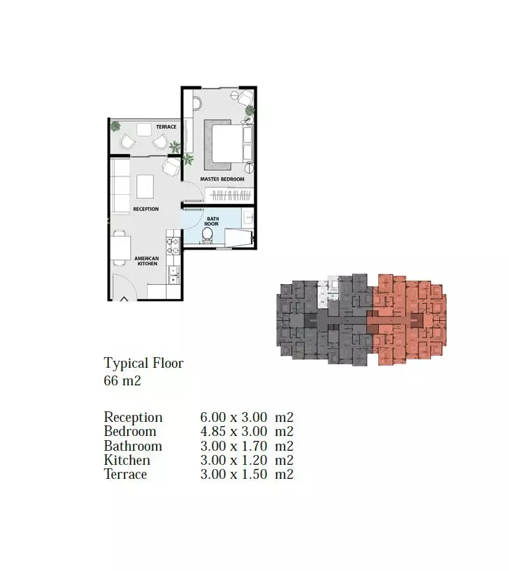 Unit floor plan image