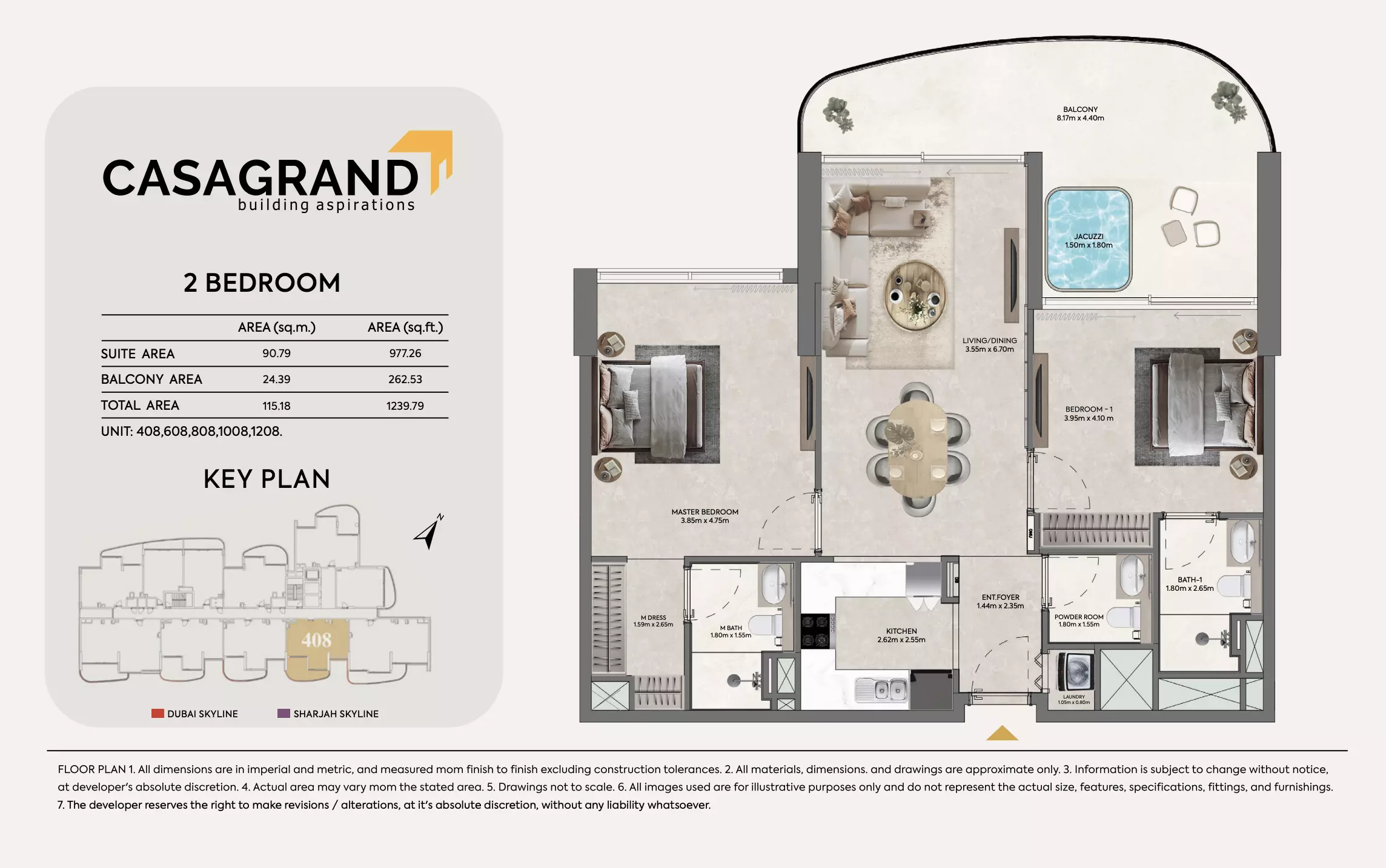 Unit floor plan image