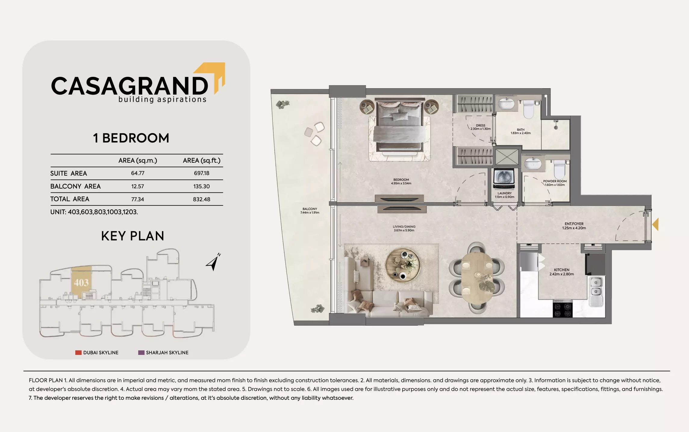 Unit floor plan image