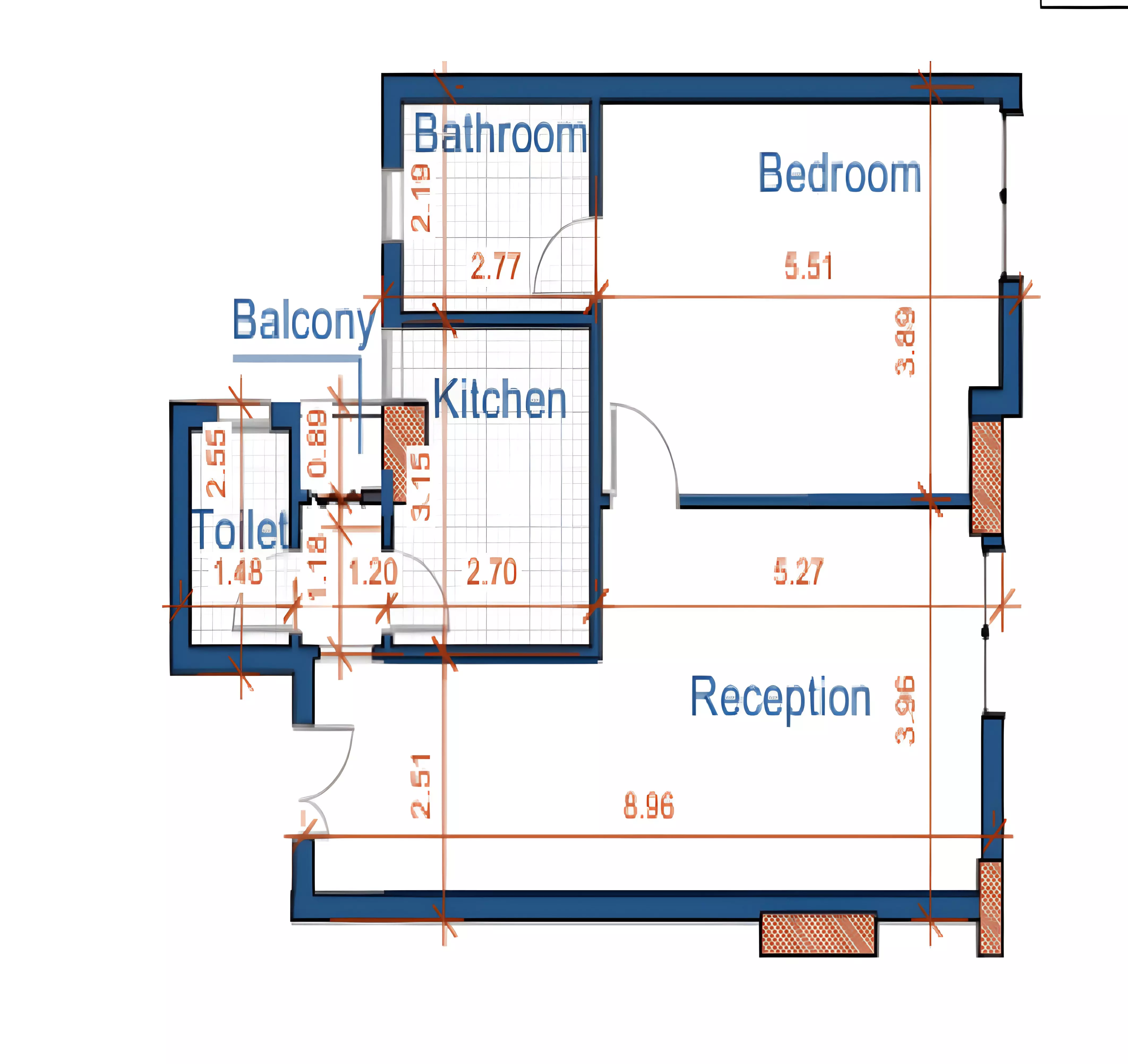 Unit floor plan image