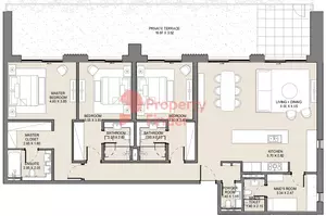 Jomana B8-Type C Level G, 3 beds