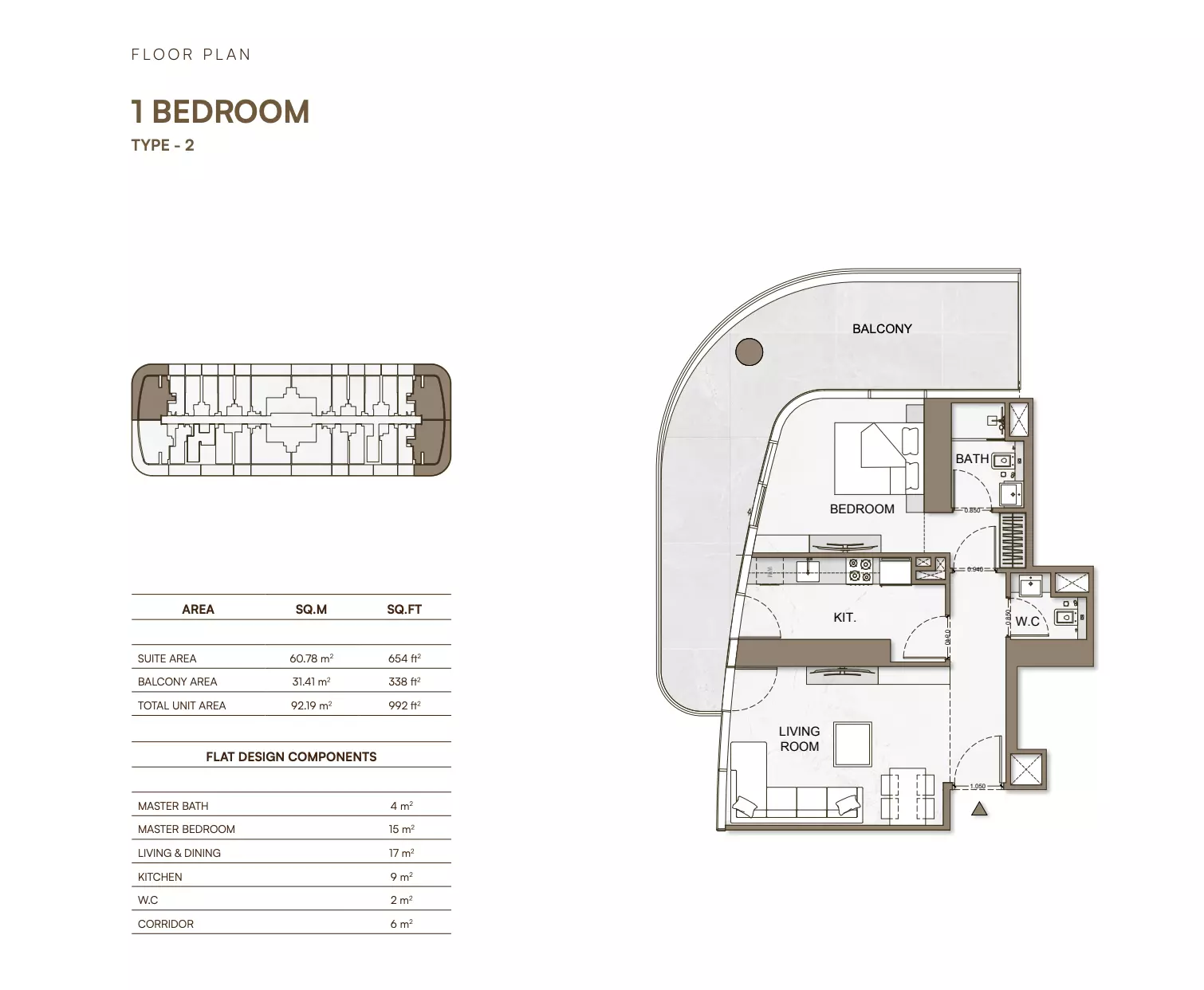 Unit floor plan image