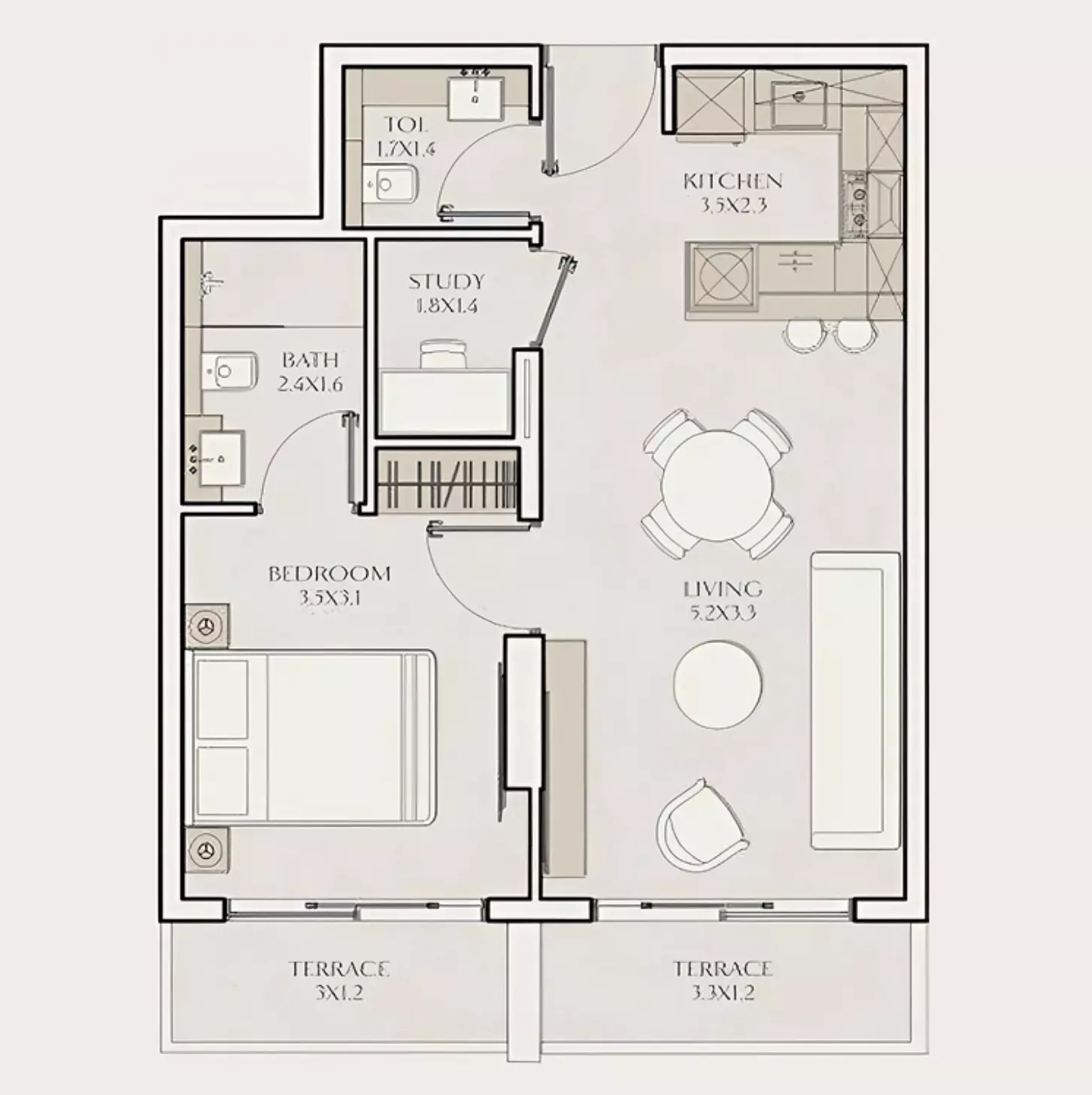 Unit floor plan image