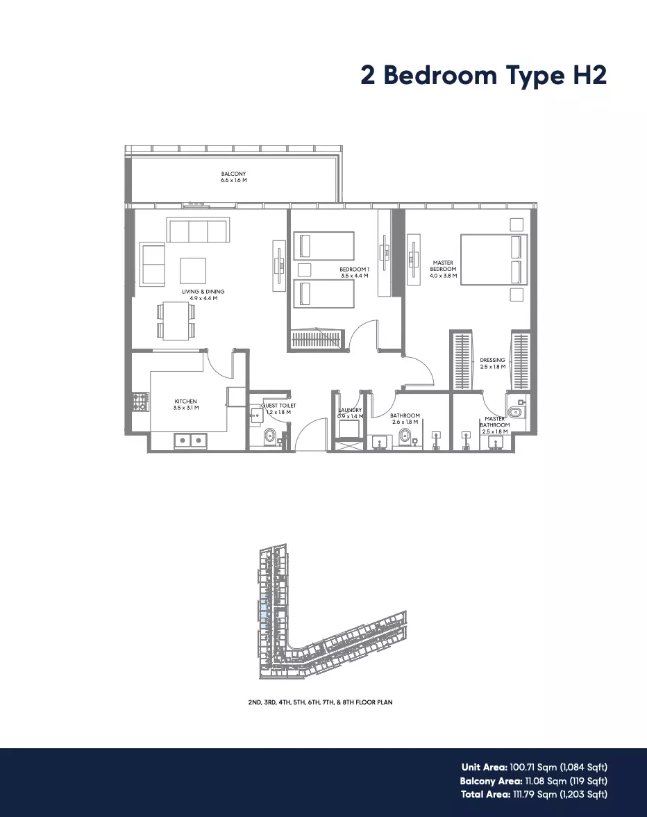 Unit floor plan image