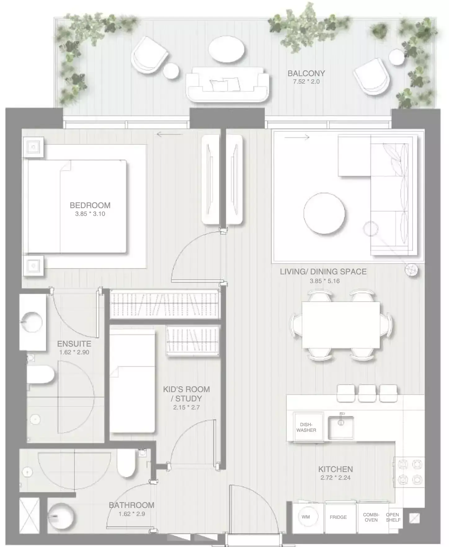 Unit floor plan image