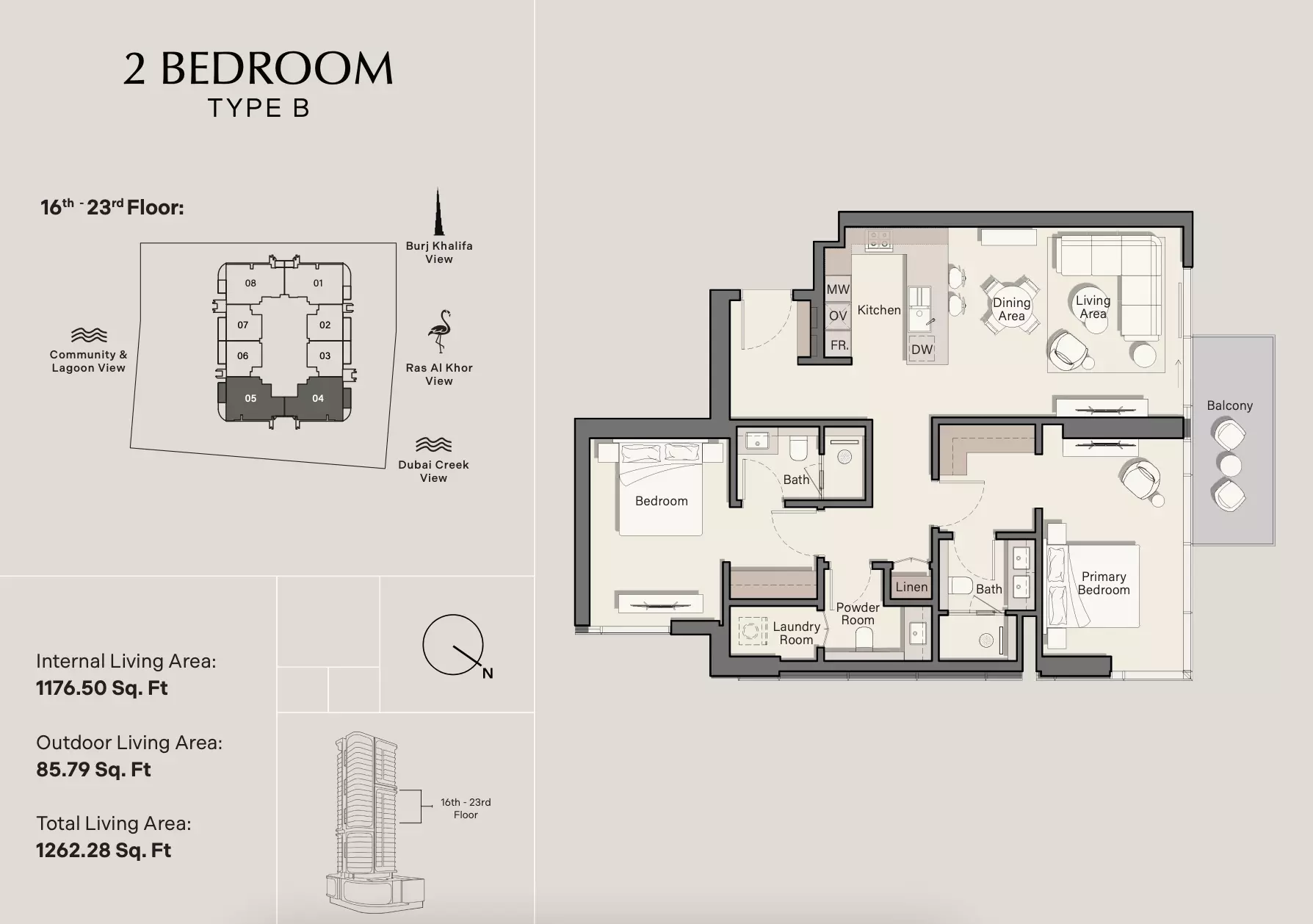 Unit floor plan image