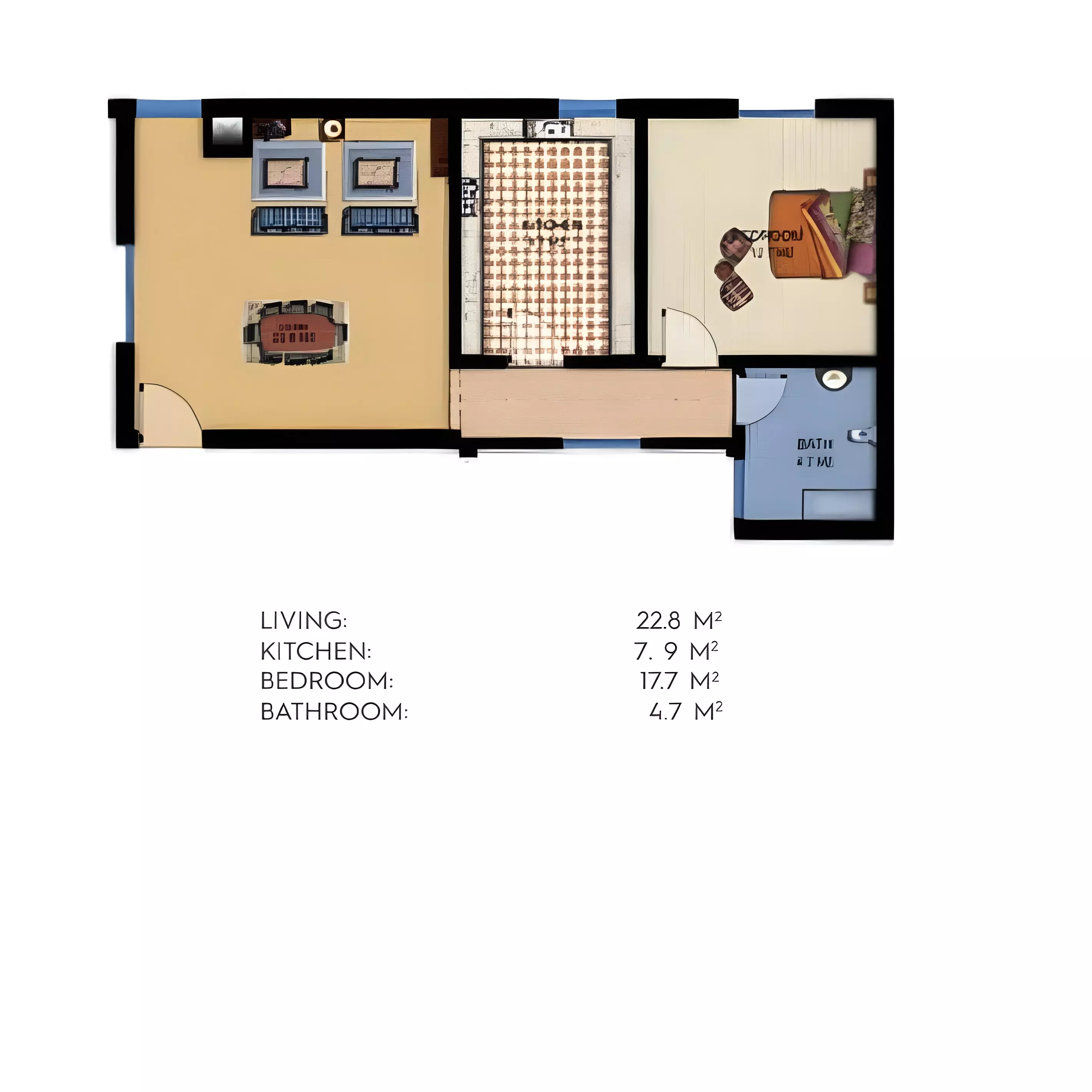 Unit floor plan image