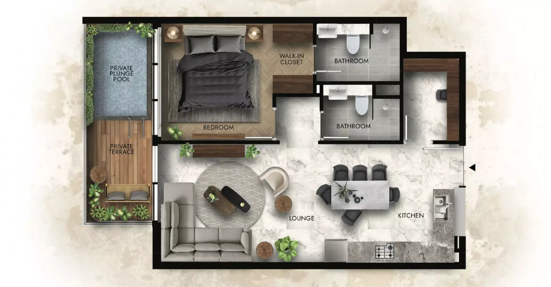 Unit floor plan image