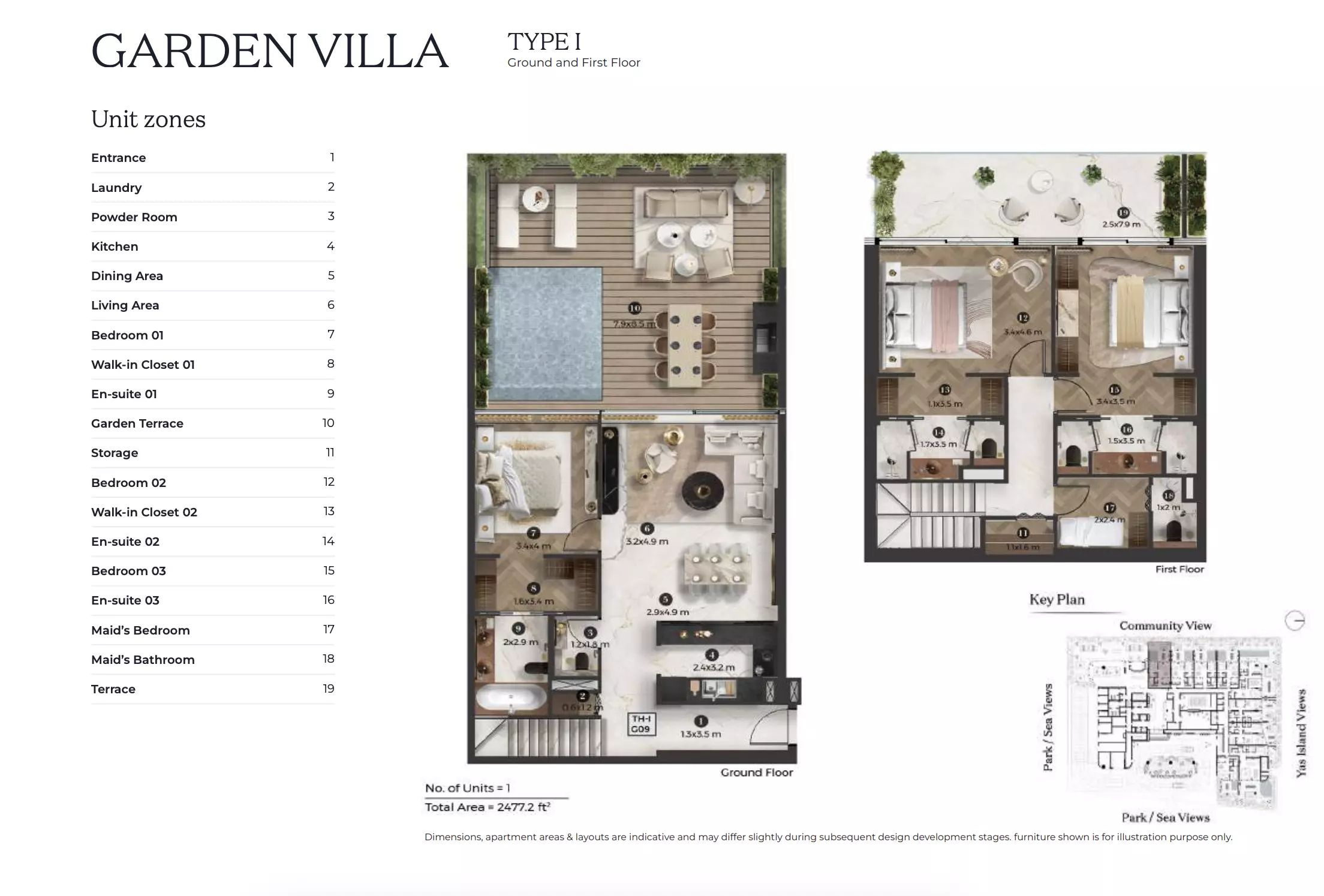Unit floor plan image
