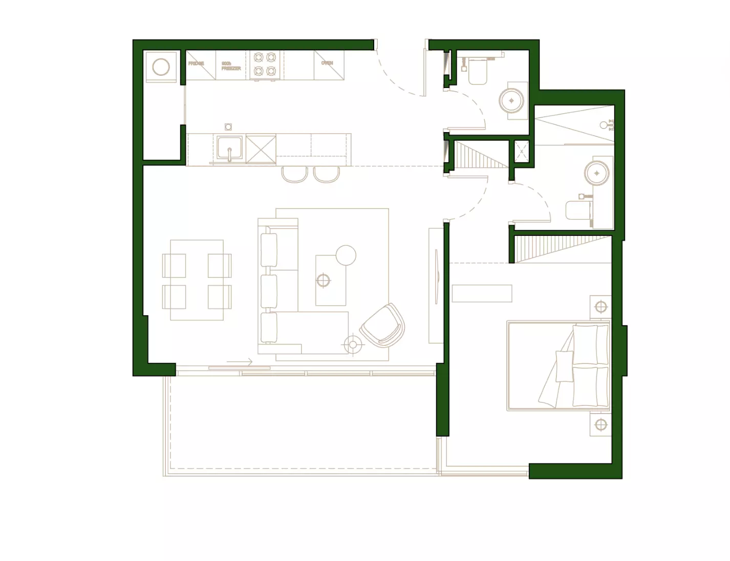 Unit floor plan image