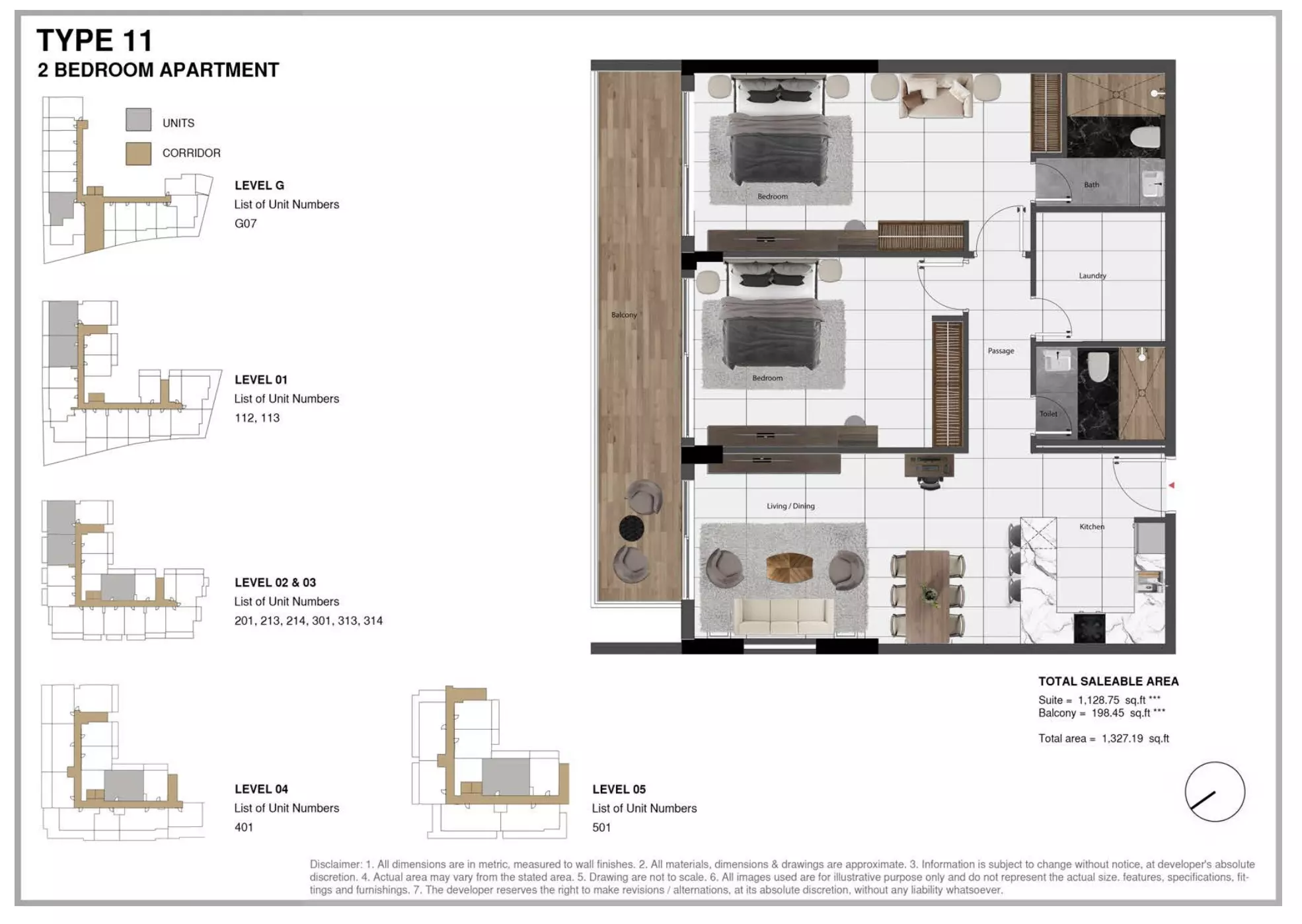 Unit floor plan image