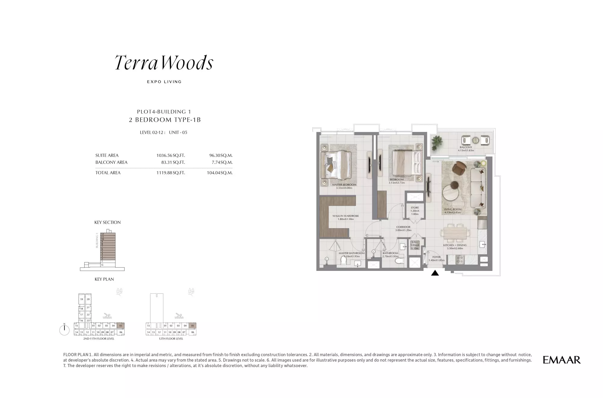Unit floor plan image