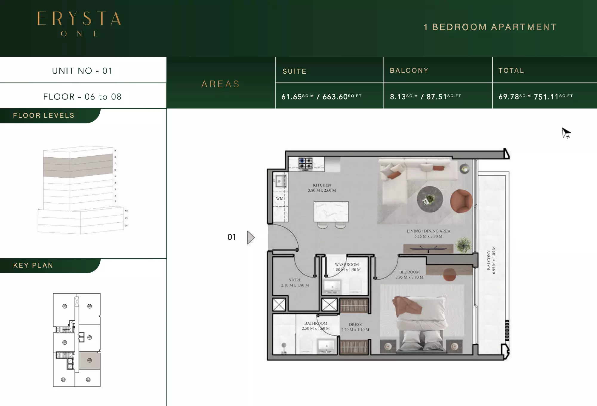 Unit floor plan image