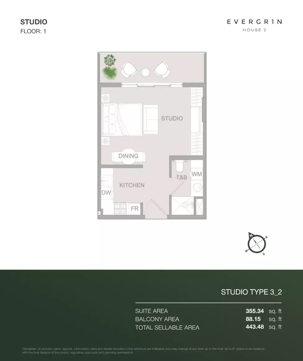 Unit floor plan image
