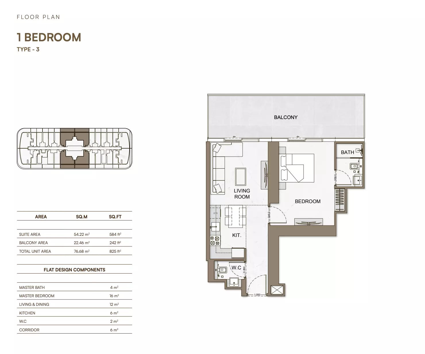 Unit floor plan image