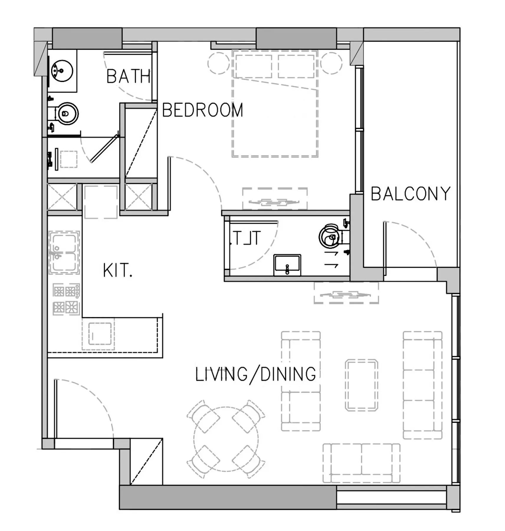 Unit floor plan image
