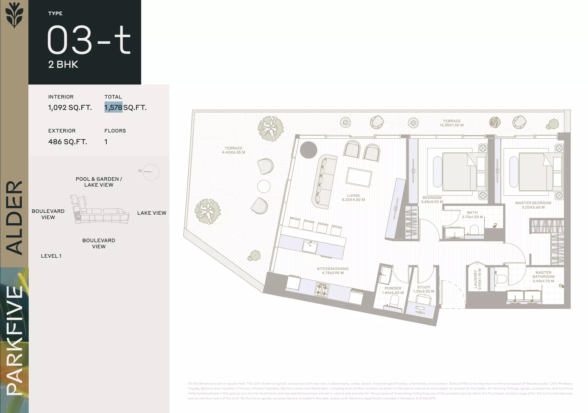Unit floor plan image