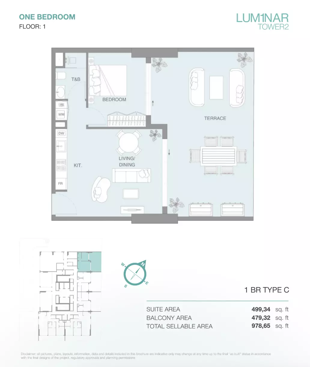 Unit floor plan image