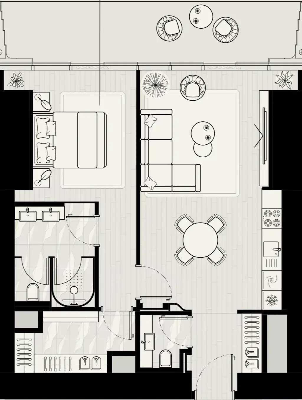 Unit floor plan image