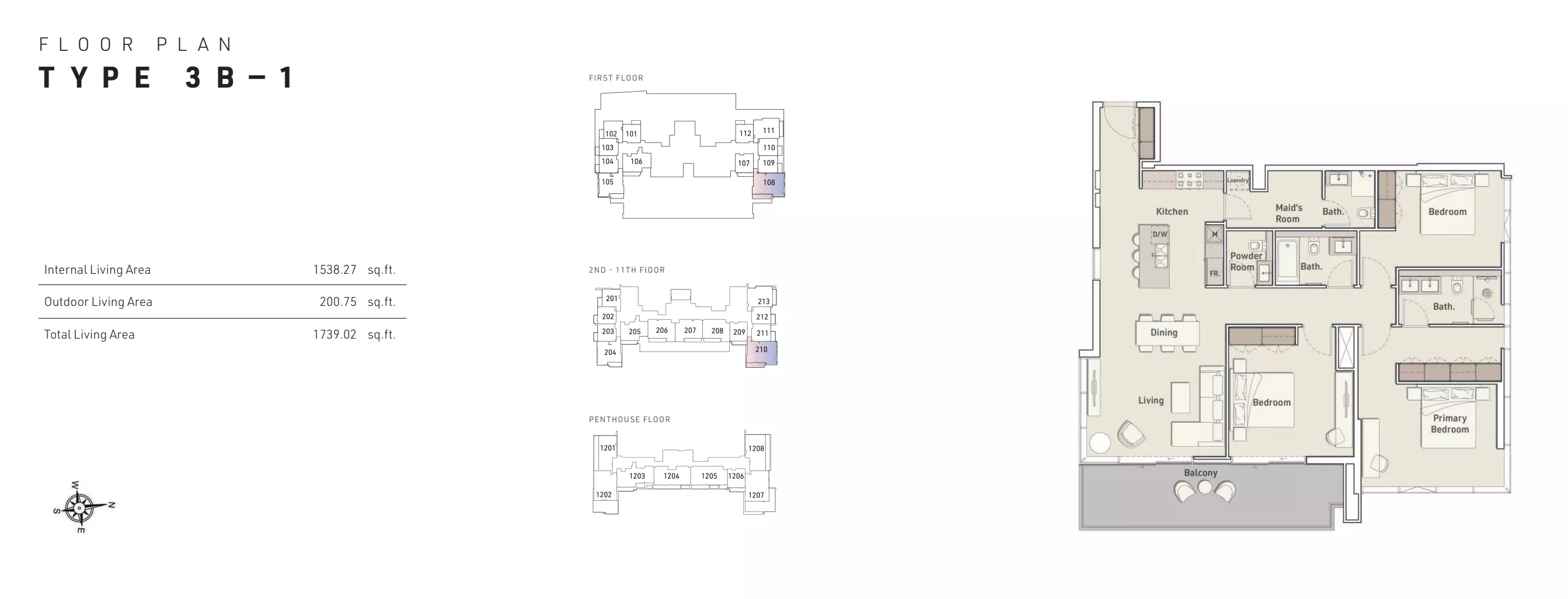 Unit floor plan image