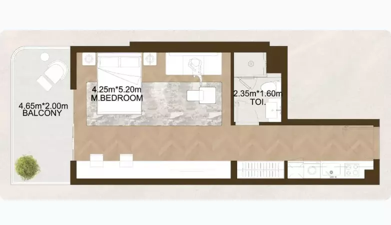Unit floor plan image