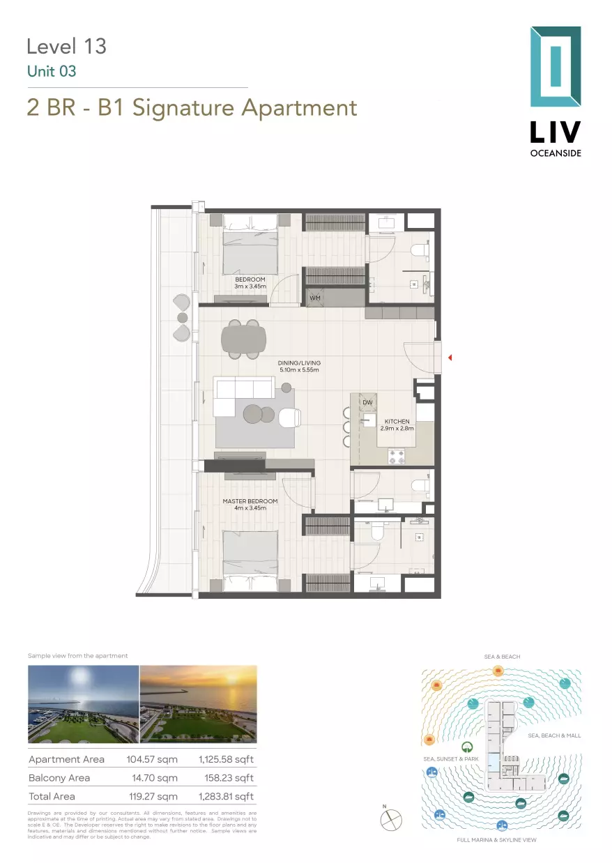 Unit floor plan image