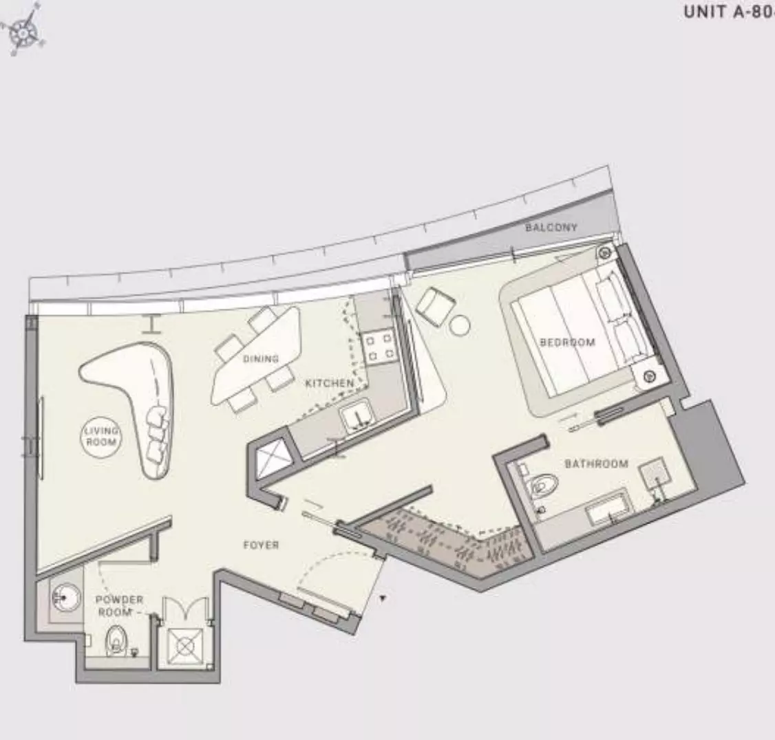 Unit floor plan image
