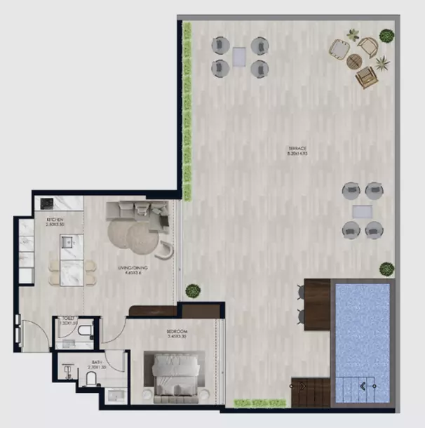Unit floor plan image