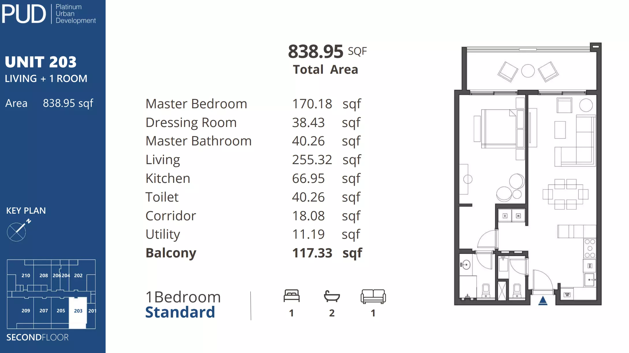 Unit floor plan image