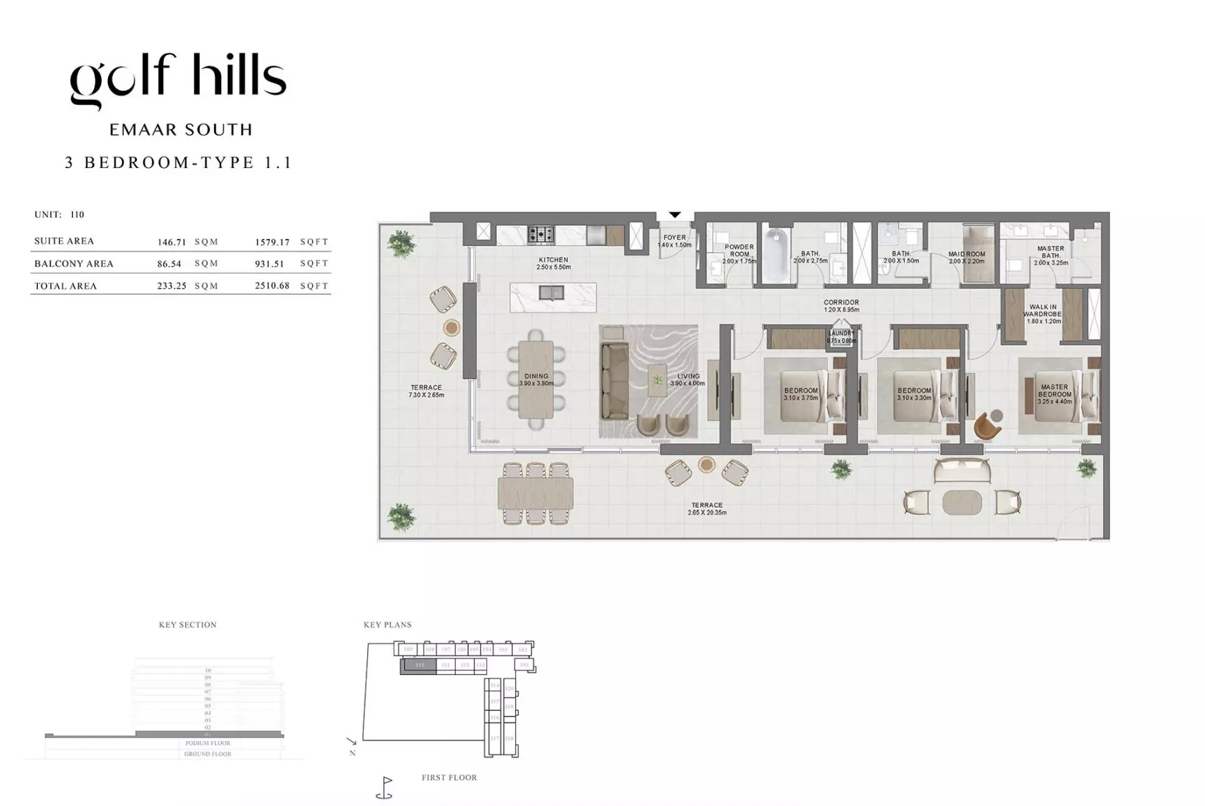 Unit floor plan image