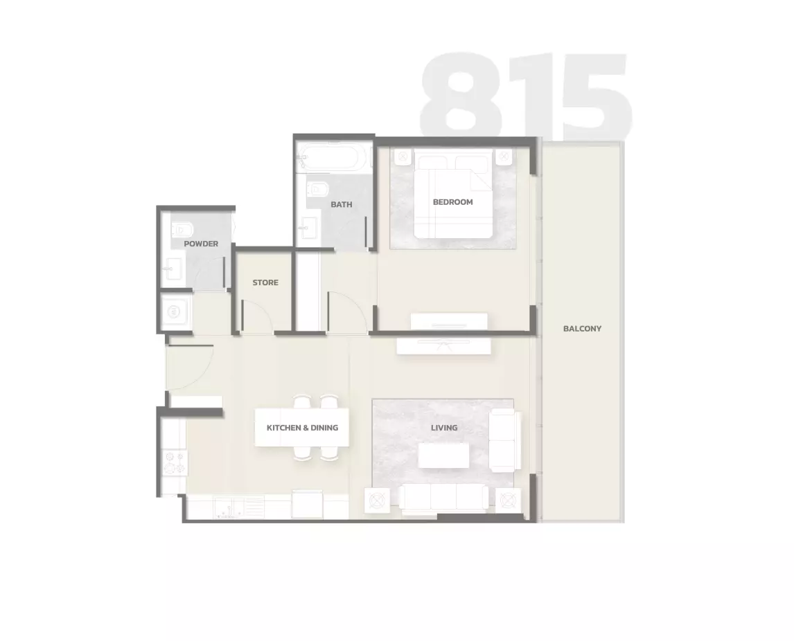 Unit floor plan image