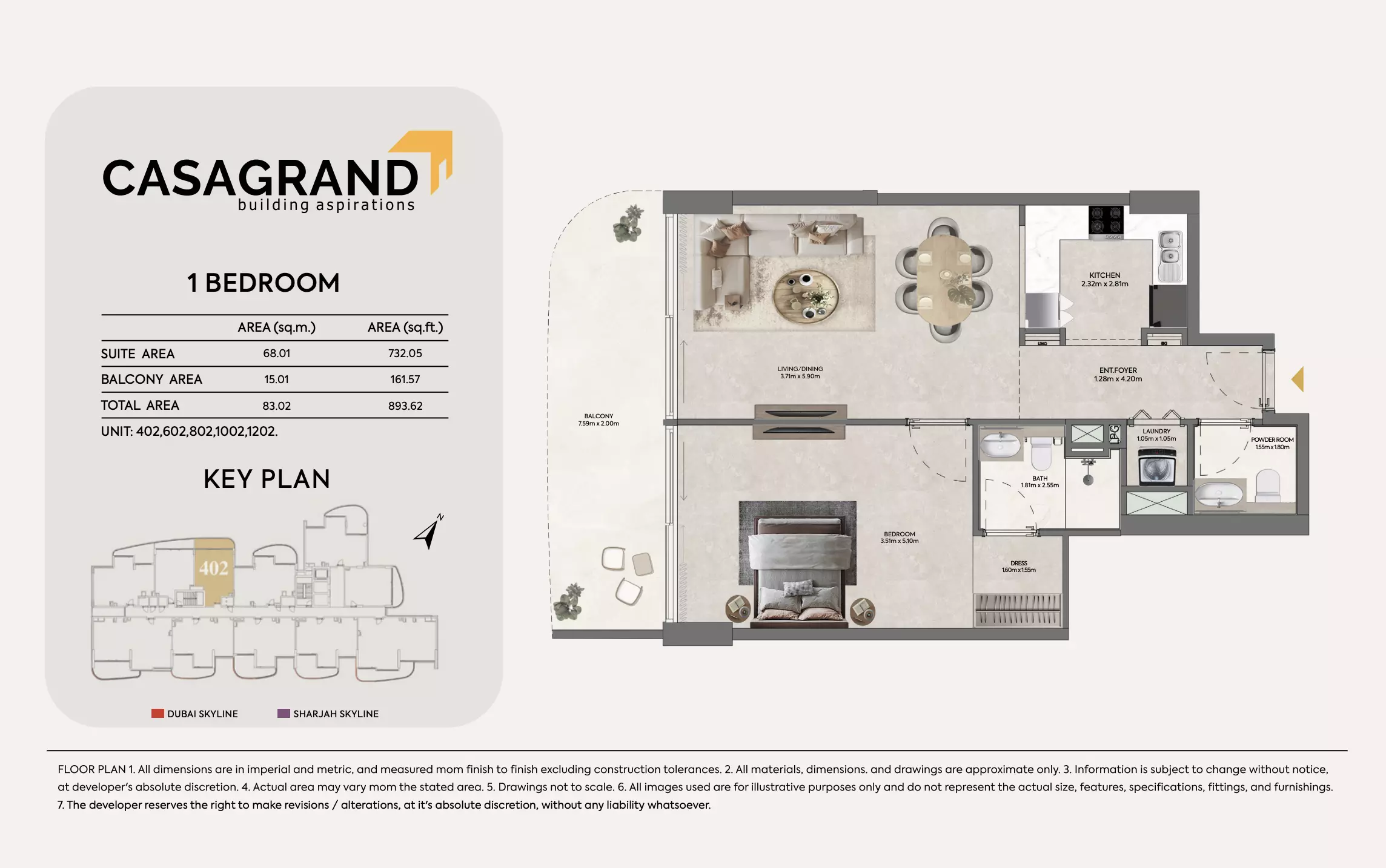 Unit floor plan image