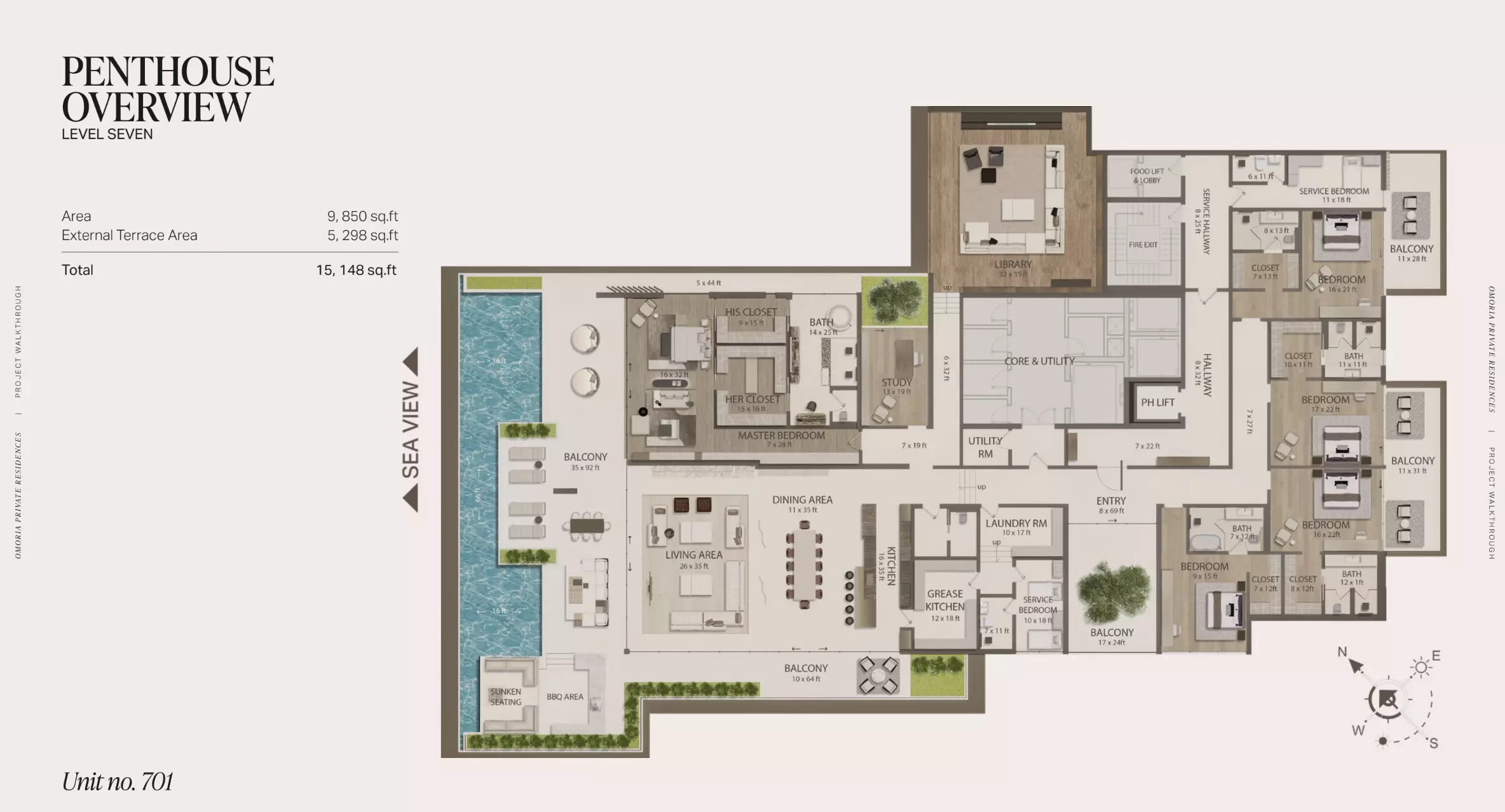 Unit floor plan image