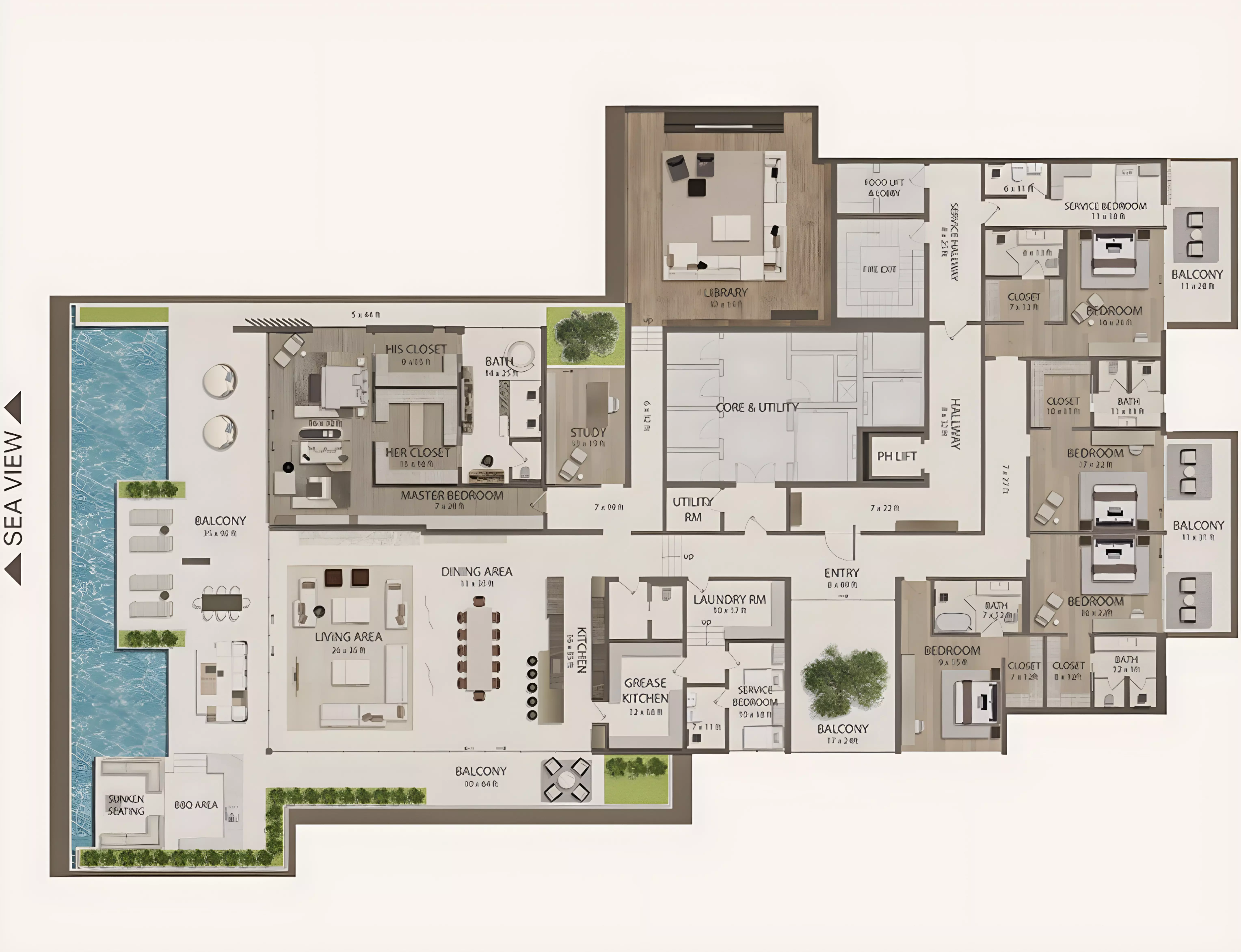 Unit floor plan image