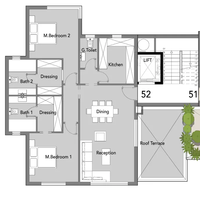 Unit floor plan image